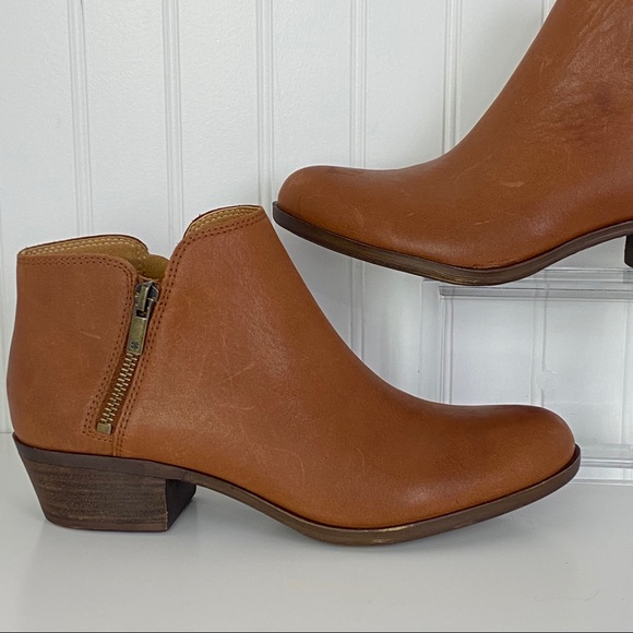 Lucky Brand Burklee Double ZIP Ankle Bootie 8.5 - Picture 11 of 11
